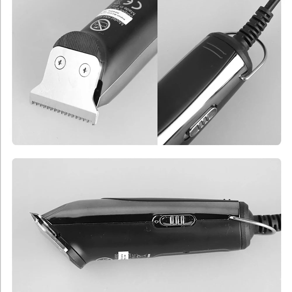 Kemei 850 cortadora de pelo profesional con cable para hombres, máquina de corte de pelo eléctrica, kit de peluquería para niños en casa
