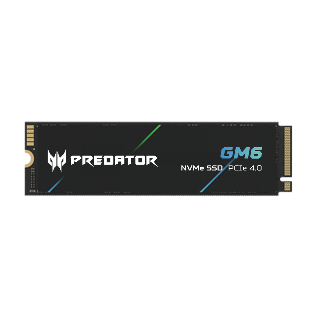 ACER PREDATOR GM6 NVMe SSD, 1TB/2TB M.2 2280 Game Drive, Read Speed up to 7200MB/s, PCIe Gen4 NVMe, High Performance Gaming