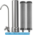 ALTHY U200PRO Kitchen Under Sink Drinking Water Filter Purifier 5 in 1, Stainless Steel Filtration System With Faucet