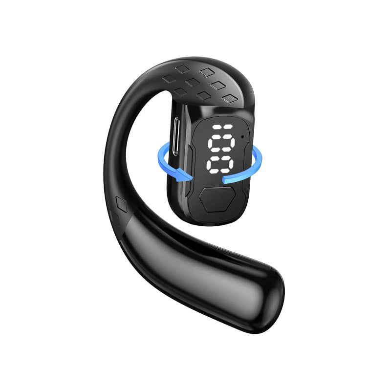 Auriculares Bluetooth inalámbricos con micrófono, auriculares de conducción de aire, manos libres, con cancelación de ruido para conducir Audífonos