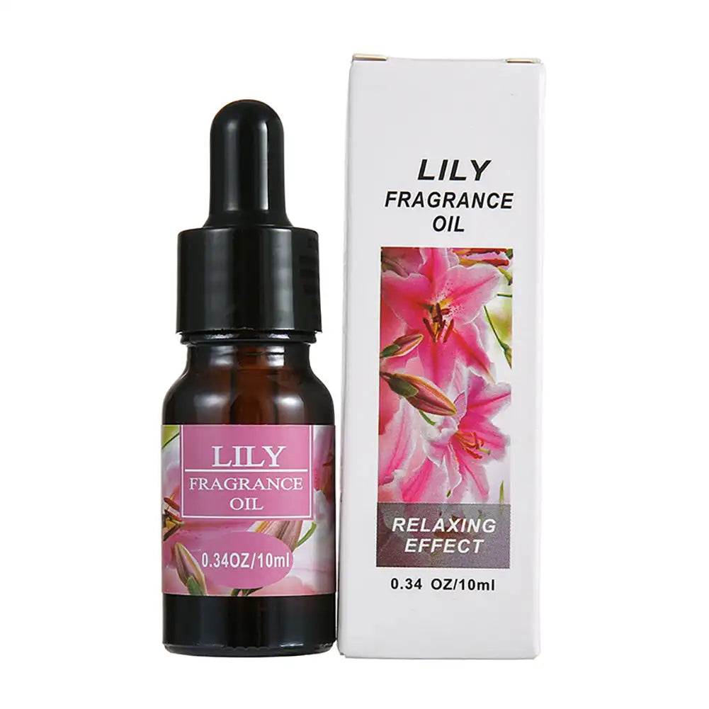 Ambientador de 10ML, Aceite Esencial de Aromaterapia de Plantas Naturales, Perfume para Aire Acondicionado, Recarga de Difusor de Aroma, Humidificador de Fragancia
