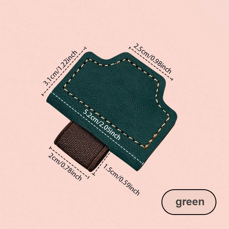 Exquisito marcapáginas con imán, simple, artístico, esquina de libro retro, clip anti-rollo, marcapáginas con clip para bolígrafo, pegatina magnética
