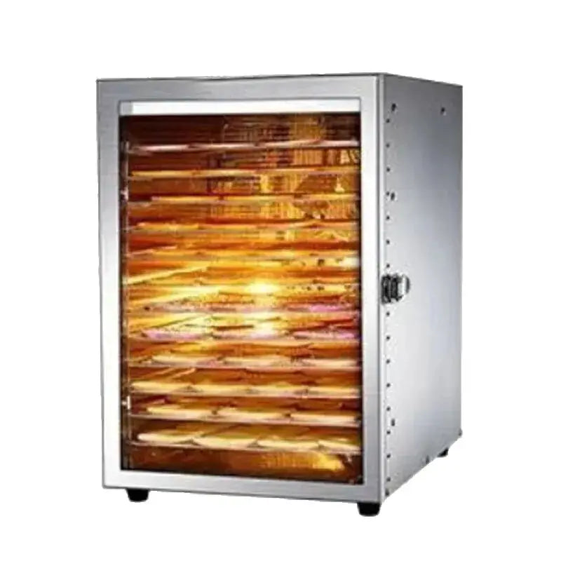 Secador de fruta de 12 capas, secador eléctrico para carne, deshidratador de alimentos para verduras y frutas, máquina de secado