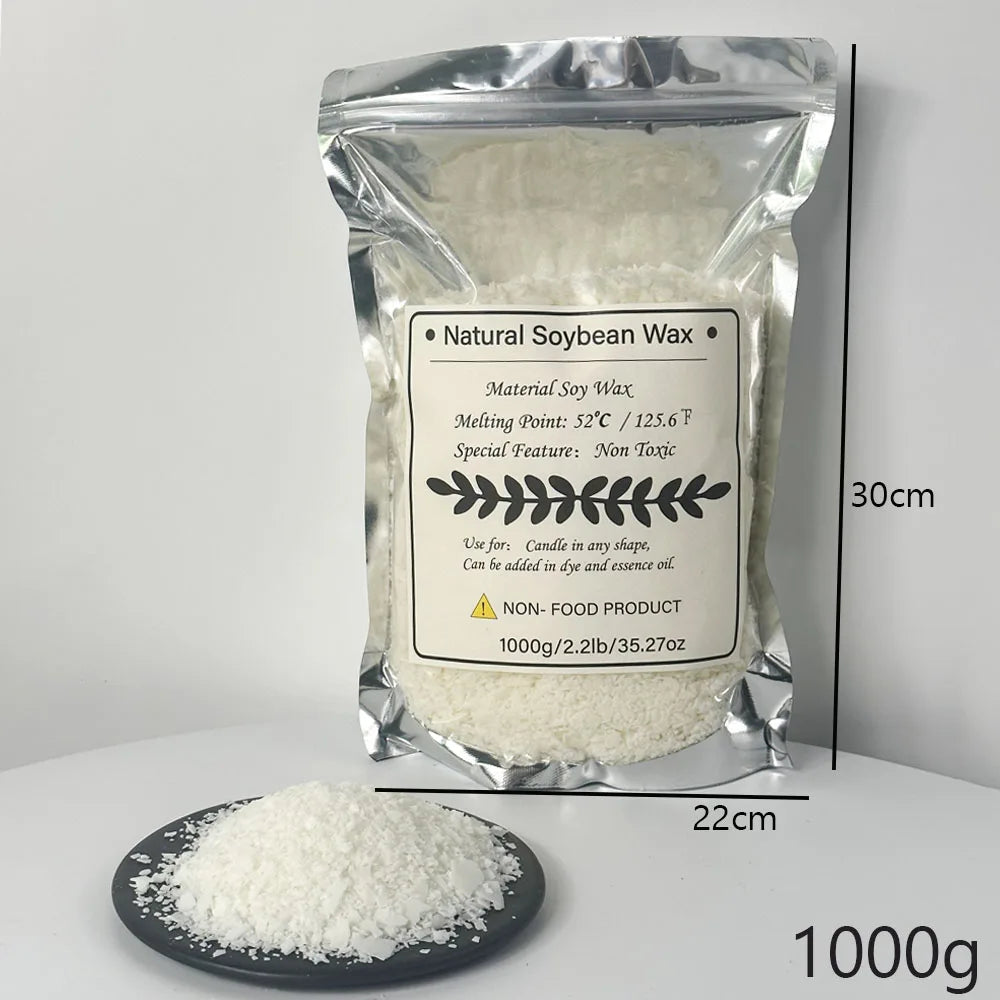 Natural Soy Wax Scented Candle Material 100% No Additives For Handmade DIY Candle Making Supplies Materials Kit Unisex