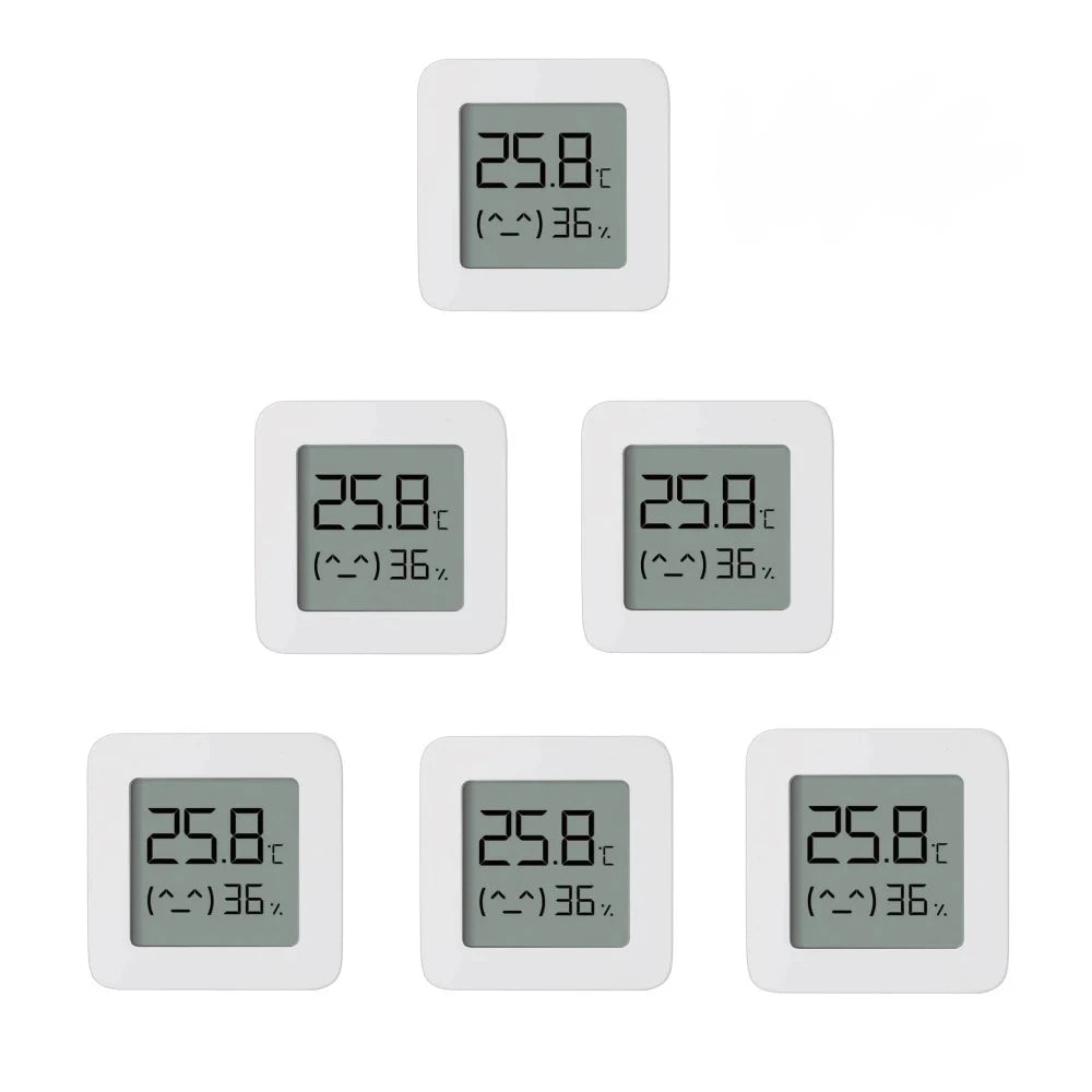 XIAOMI Termómetro 2 Mijia Eléctrico Bluetooth Inalámbrico Inteligente Higrómetro Termómetro Detección de Temperatura MI Mijia Home APP