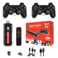 Consola de videojuegos X2 PULS TV Game Stick, controlador inalámbrico doble, TV Game Stick 8K, juego retro clásico, juego retro para PSP/PS1