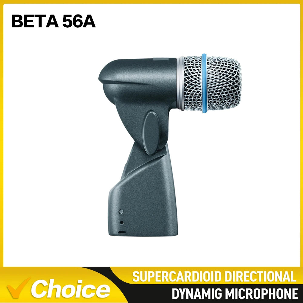 Drum Microphone BETA 56A 52A 57A Musical Instruments Mic For Band DJ Stage Instrumental Performance Recording Live