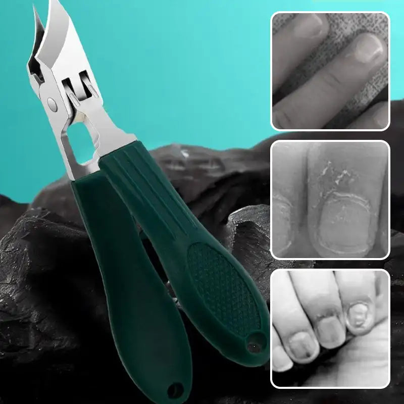 Anti-Splash 25° Slant Edge Nail Clipper Set Professional High-end Eagle Beak Oblique Toe Nail Trimmers Ingrown Toenail Tools