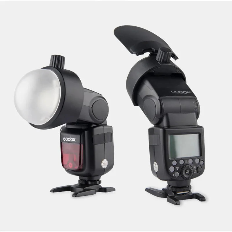 Godox S-R2/AK-R1/BD07/H200R/AD-P/AD-L/EC200 Flash Speedlight Adapter Barn Door, Snoot, Color Filter Reflector FOR AD200 PRO