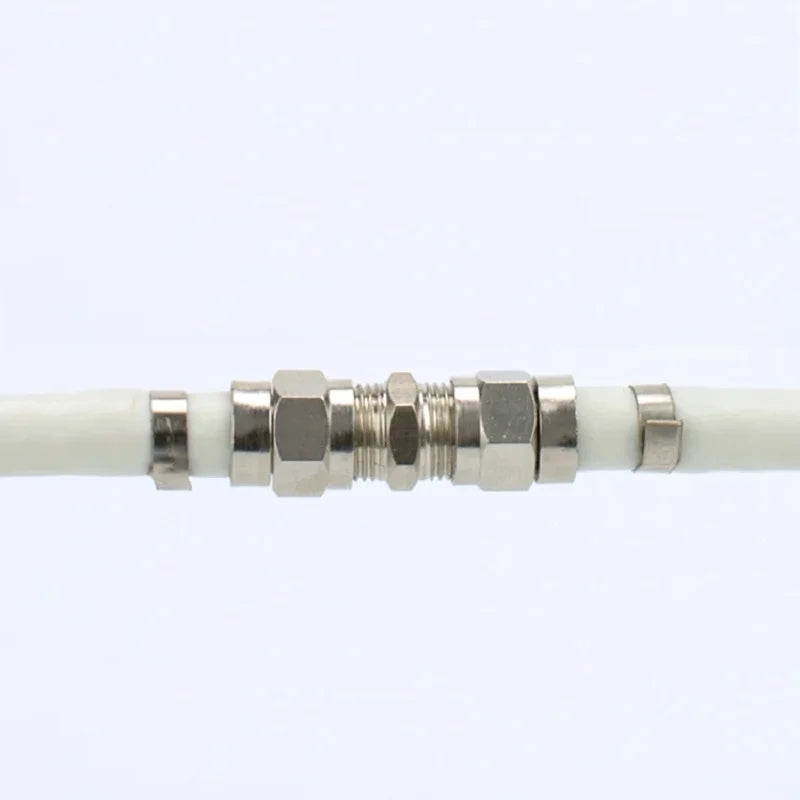 Practical F Type UHF Adapter Connector Female F/F Jack RG6 Coaxial Cable Connector Terminals For TV Video