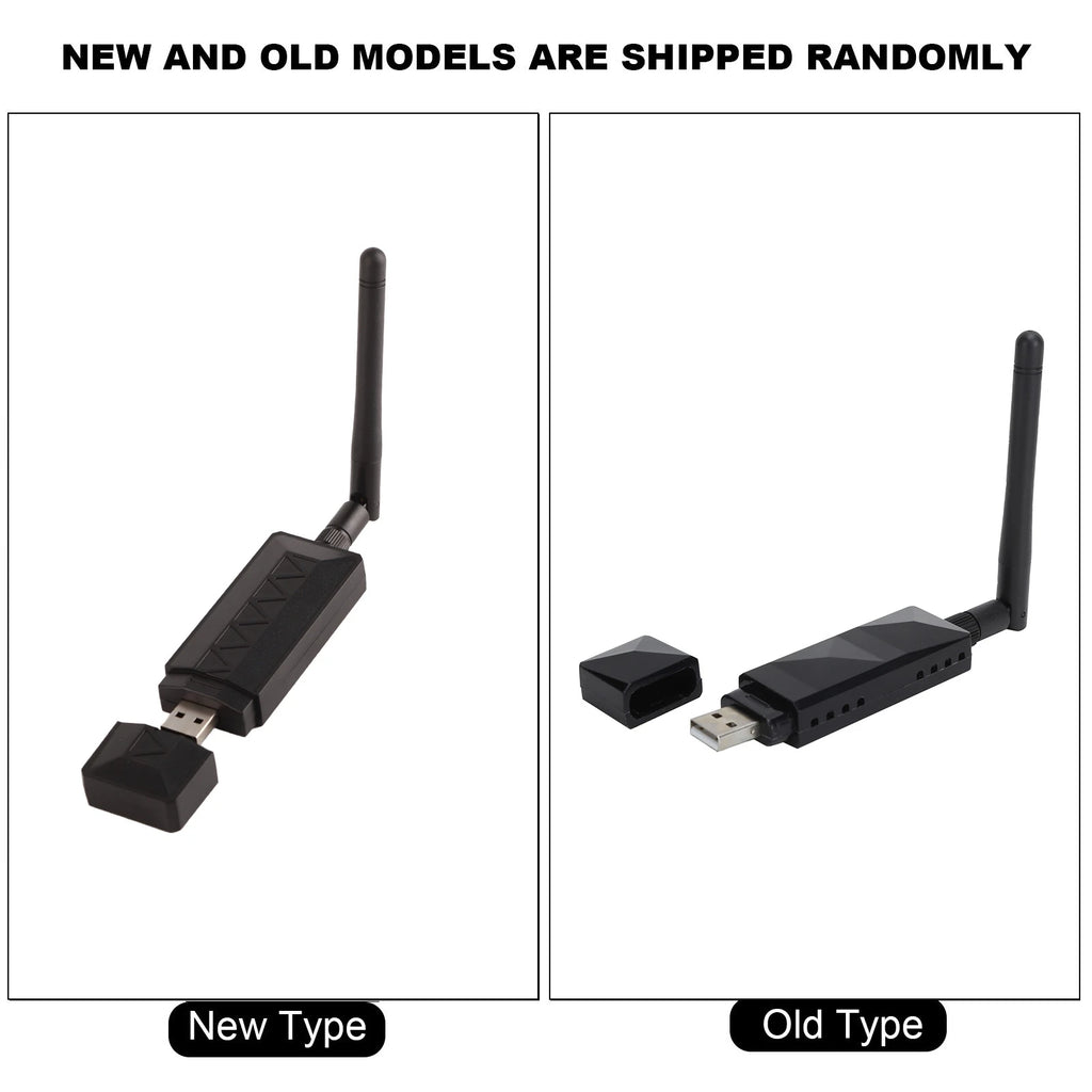 Tarjeta de red inalámbrica AR9271 Adaptador USB WiFi Adaptador con antena desmontable de 2DBI para TV/ordenador