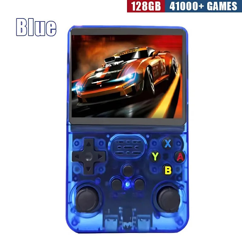 R36S Retro Handheld Console 3 5 Inch IPS Screen 64GB 128GB 256GB Portable Gaming Device with Built in Games