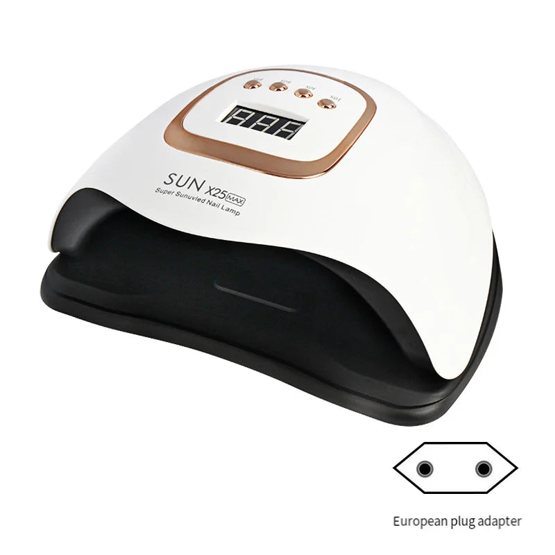 UV Manicure Lamp 110V-240V Induction Drying Lamp Can Be Timed and Quickly Cured Without Blind Spots for Home Use in Nail Salons
