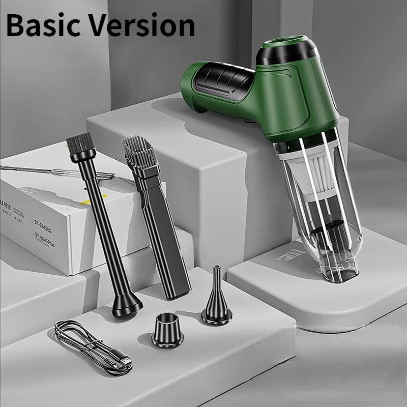 95000Pa Wireless Car Vacuum Cleaner Strong Suction Handheld Auto Vacuum Home &amp Car Dual Use Mini Vacuum Cleaner HomeAppliance