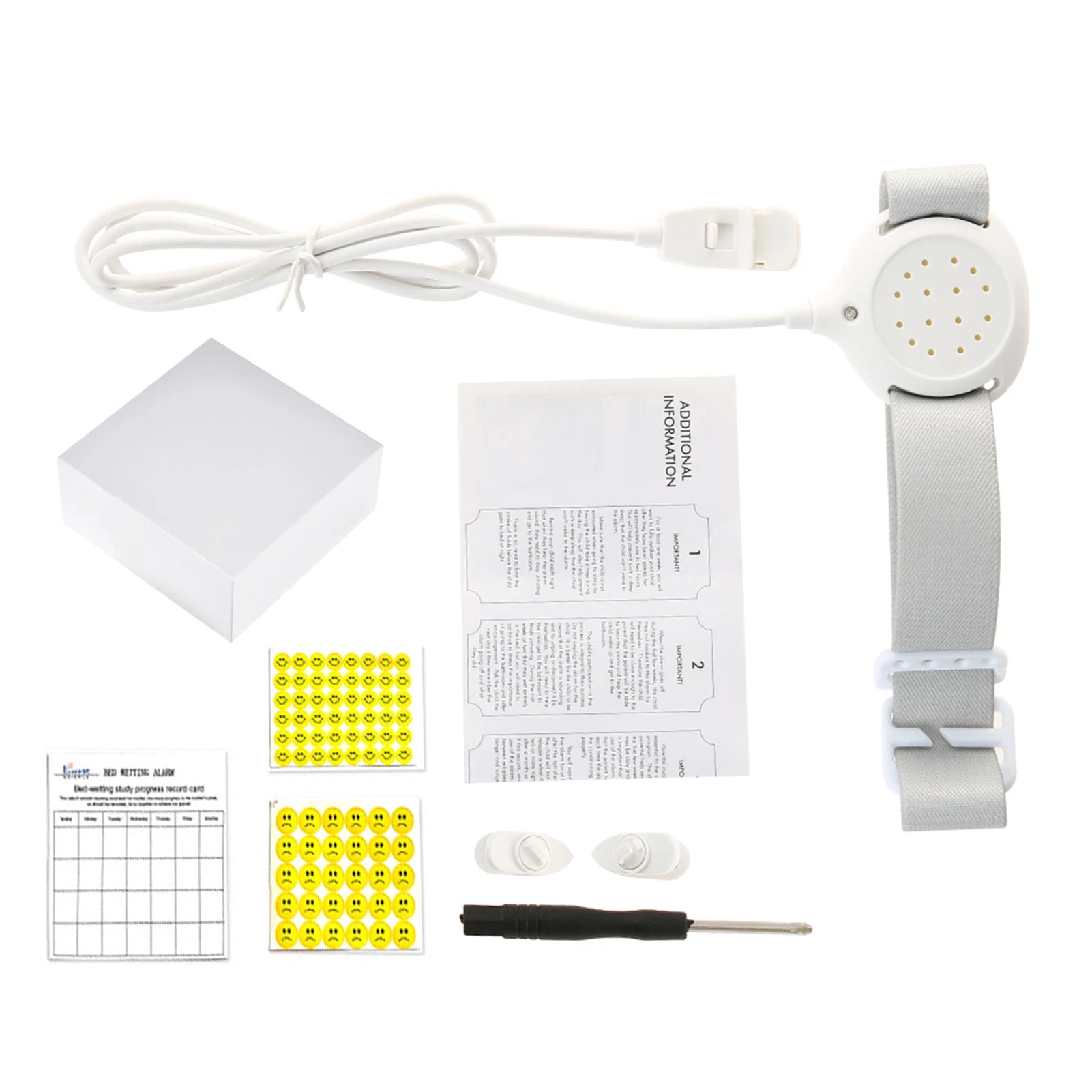 Professional Arm Wear Bedwetting Sensor Alarm For Baby Toddler Adults Potty Training Wet Reminder Sleeping Enuresis Plaswekker