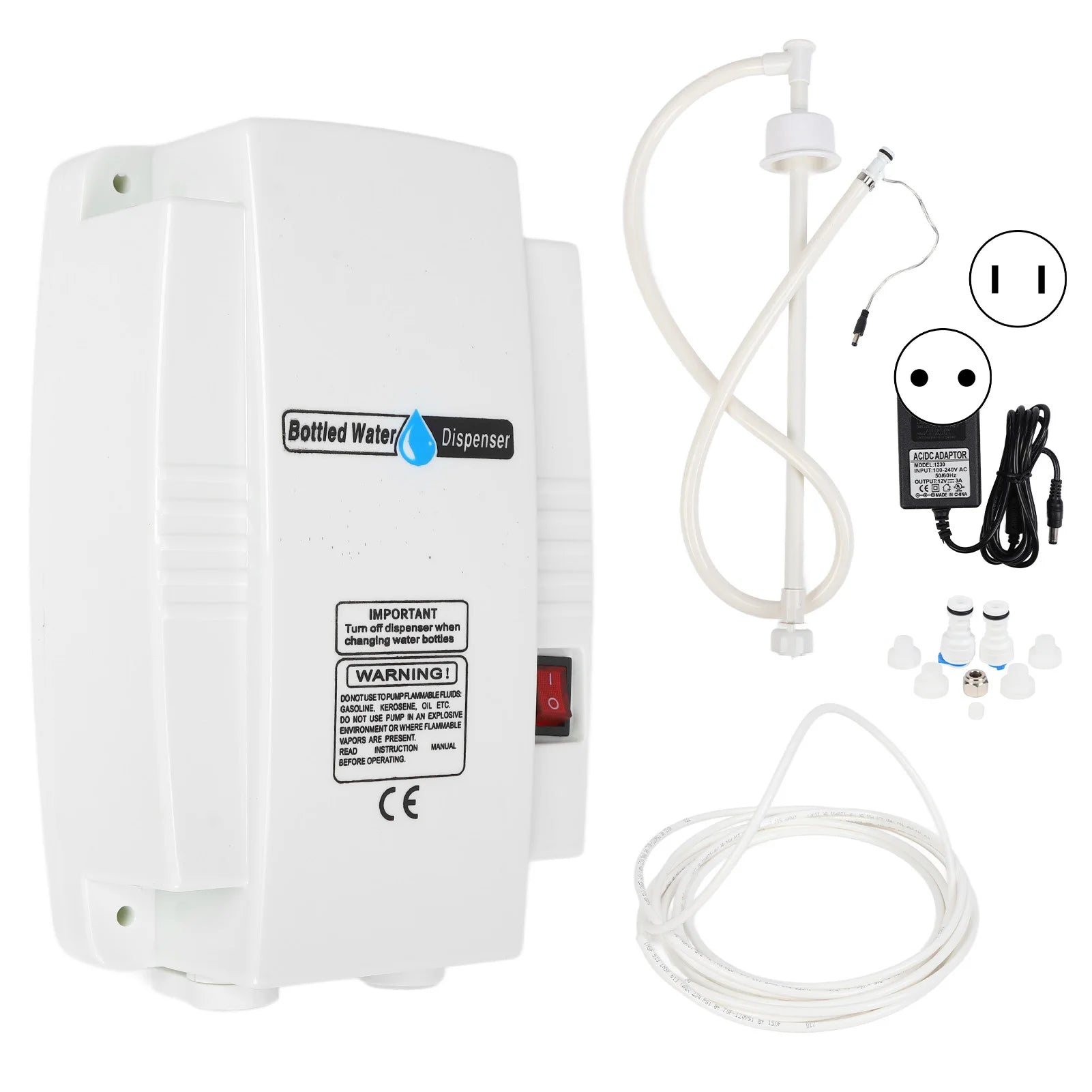 Water Dispenser Pump System Single Tube Self Priming Electric Dispensing Pumps Systems for Coffee Machines