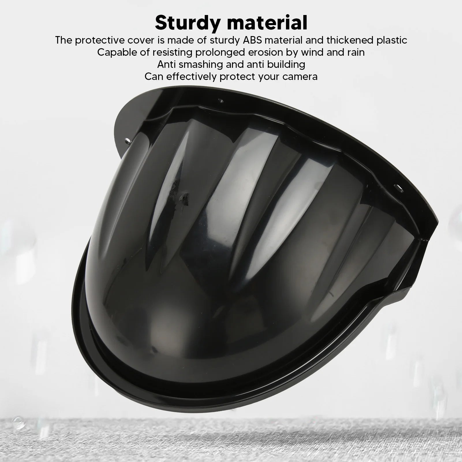 Protective Cover ABS Plastic Sunshade and Rain Cover Outdoor Surveillance Camera Cover