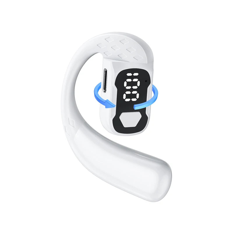 Auriculares Bluetooth inalámbricos con micrófono, auriculares de conducción de aire, manos libres, con cancelación de ruido para conducir Audífonos