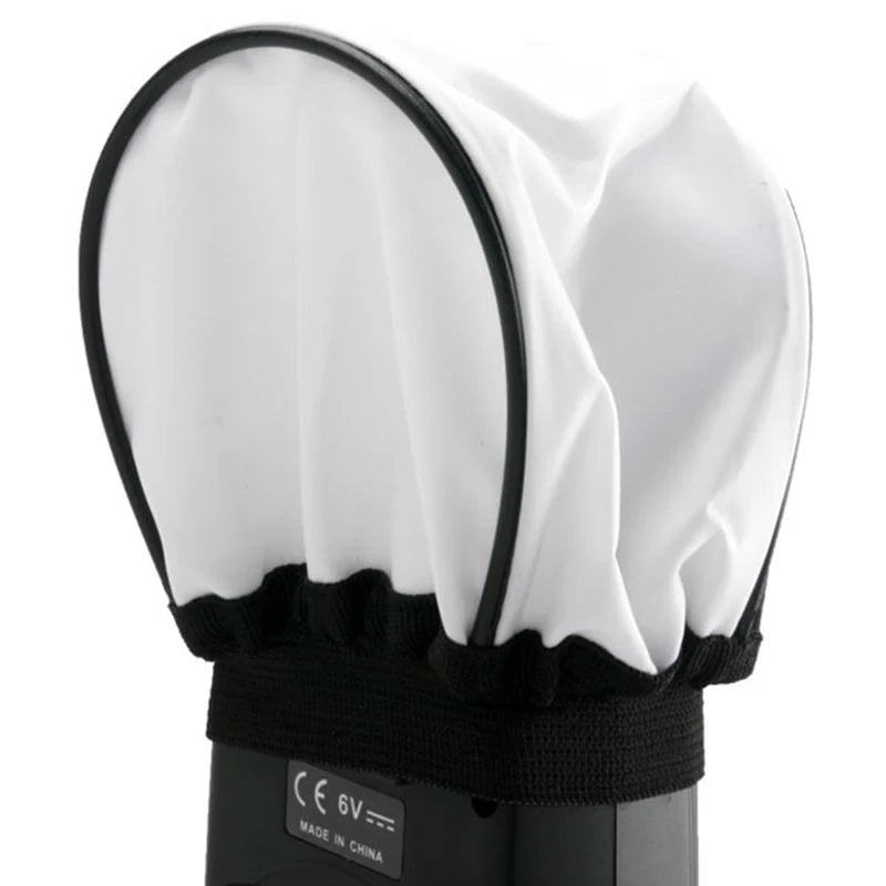 Set top flash soft light cover universal universal cover hot shoe flash soft light cloth cover photography external flash soft l