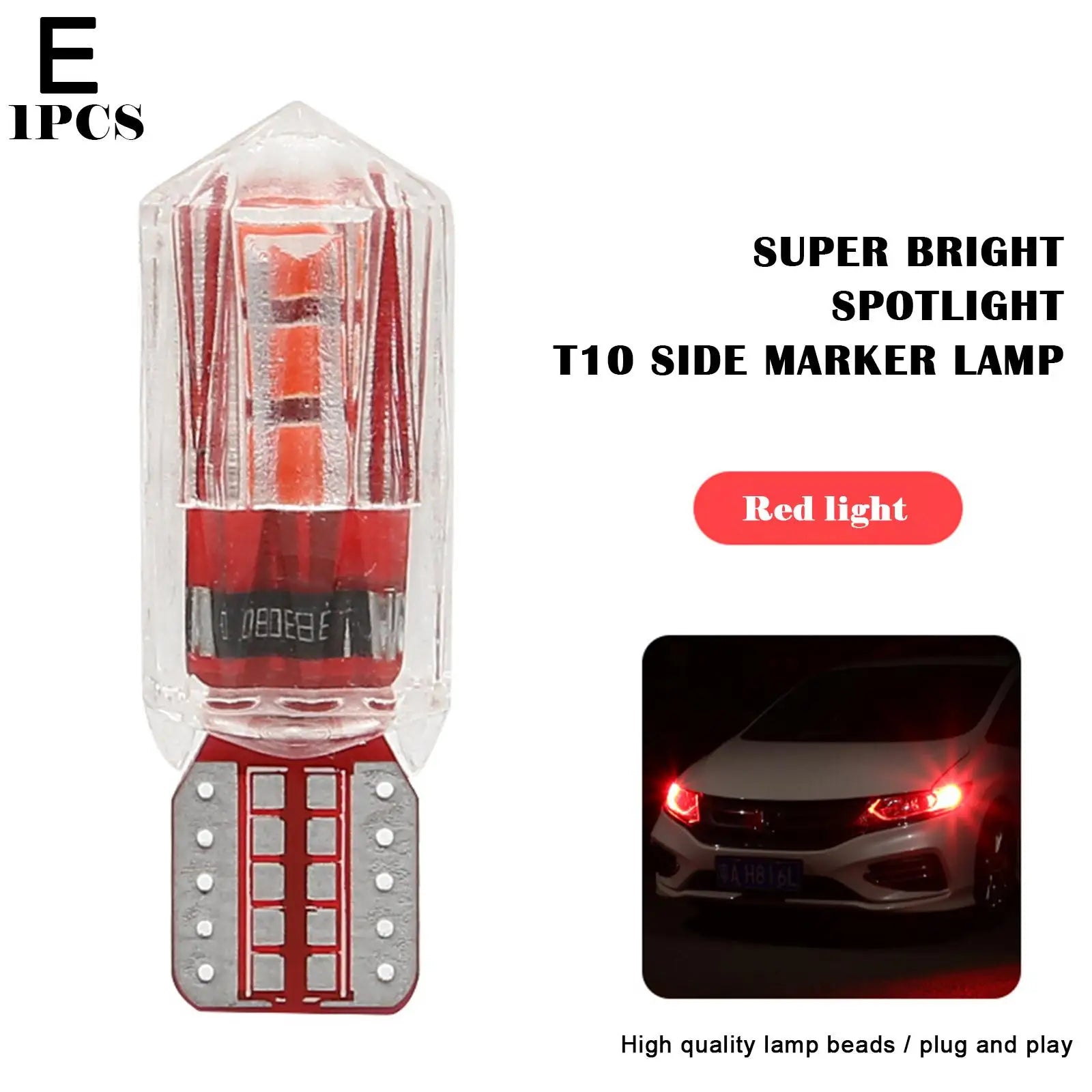 Width Light Modified Car Led Lens Bulb T10 Small Light Super Bright Car Exterior Lights Running Lights General Wholesale H11 H7