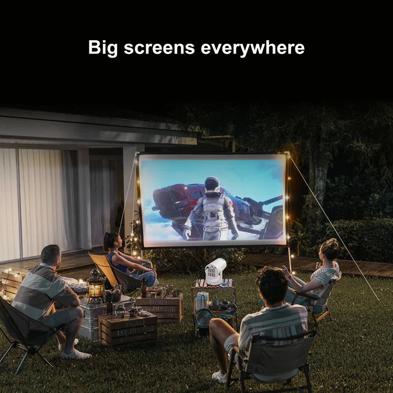 Proyector portátil Full HD LED para exteriores - Edición con batería Y2S es una excelente opción como regalo de cumpleaños o de vacaciones.