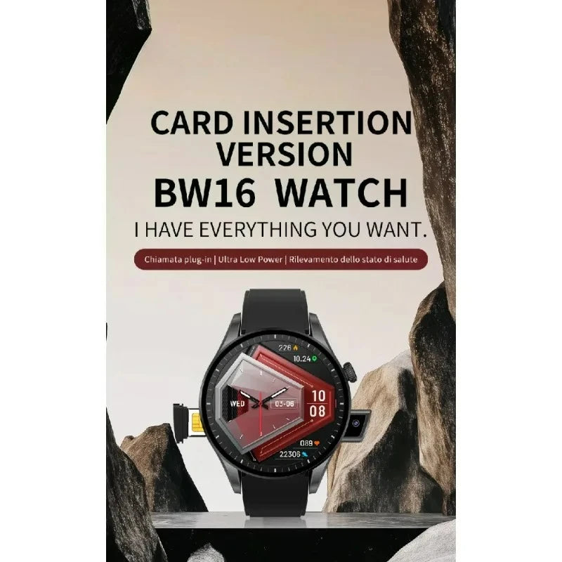 Built-in GPS Smart Watch BW16 Compass Large Battery Heart Rate Monitor Sport Waterproof Bluetooth Call Smartwatch Men Women