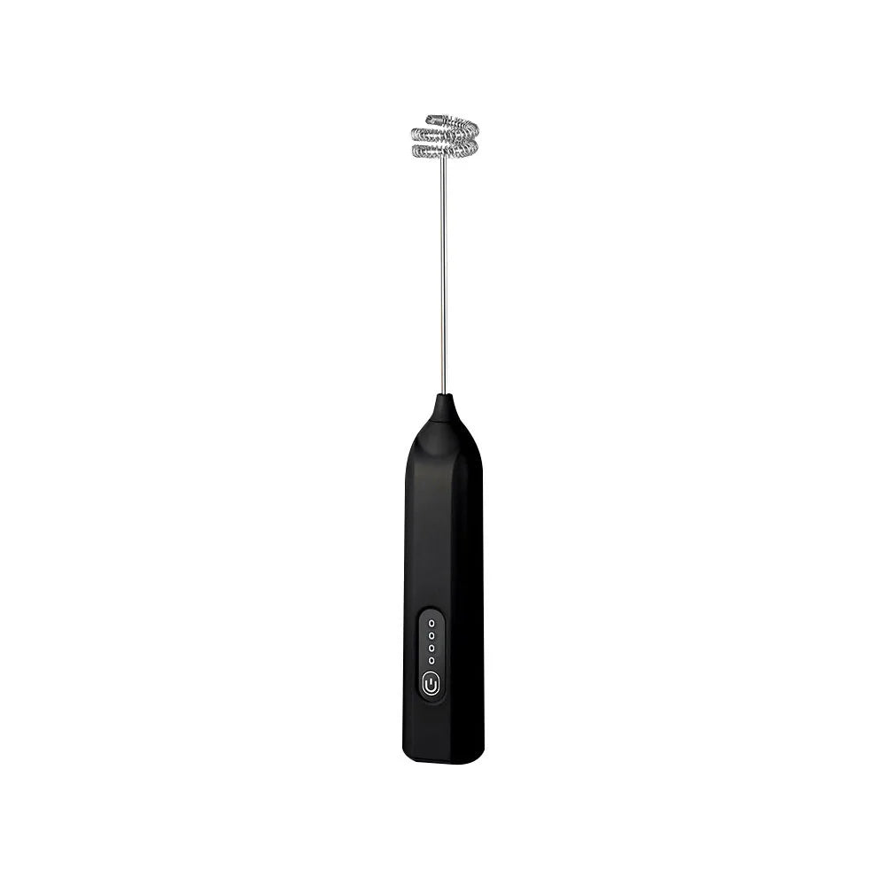 Mini Milk Frother USB Rechargeable Handheld Automatic Rotary Milk Foam Maker for Coffee Latte Cappuccino Maker Electric Blender