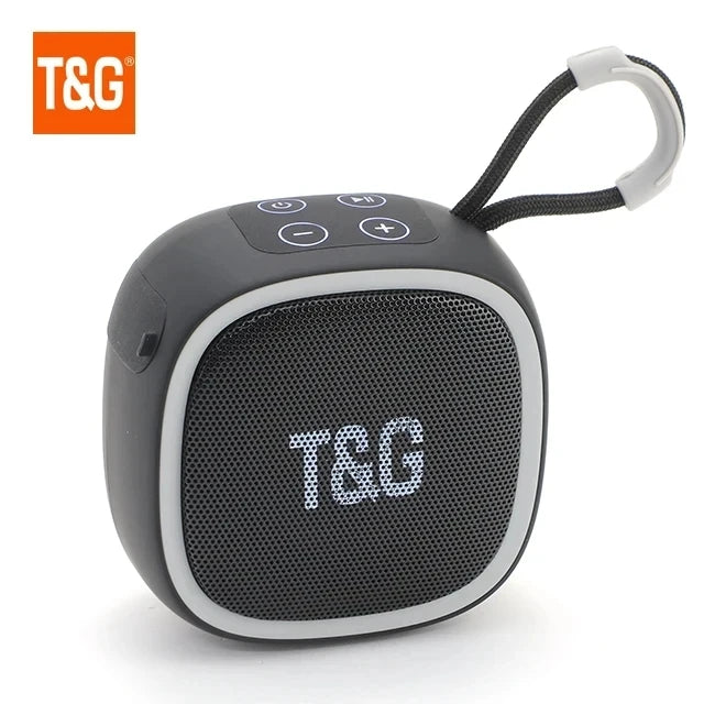 Altavoz inalámbrico Bluetooth portátil Mini Radio FM Impermeable Pequeño Subwoofer Caja de Sonido Música Woofer Computadora PC AUX Caixa De Som