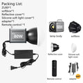 Luz de estudio fotográfico ZU80 COB bicolor 2500K-8500K Luz de video LED CRI95+ TLCI97+ Iluminación de relleno para fotografía con difusor