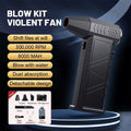 X9 Turbo Fan Jet 300000RPM Soplador Turbo Jet Aspirador Sin Escobillas Soplador Para Limpieza de PC/Teclado/Hogar/Coche Soplador de Aire