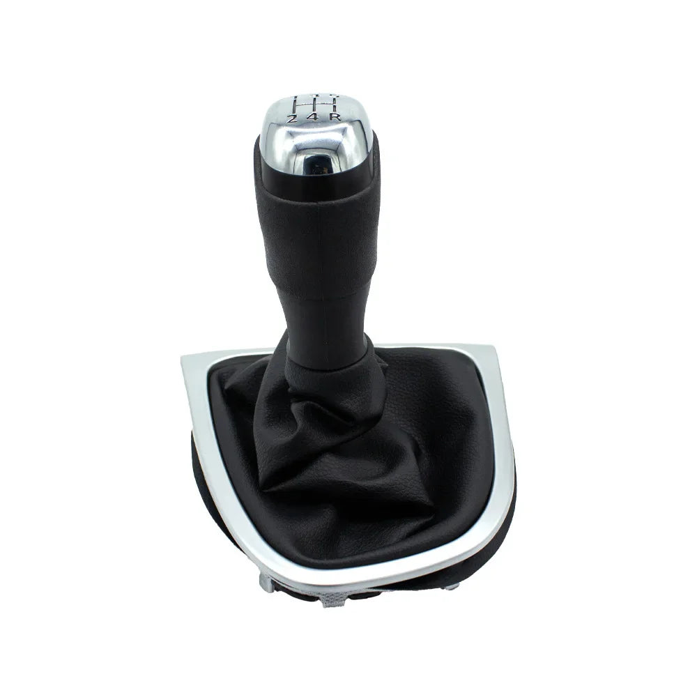For Renault Clio 4 IV MK4 2012-2019 LHD 5/6 Speed Gear Shift Knob Gaiter Boot Cover Stick Change Head with Gearbox Dust Cover