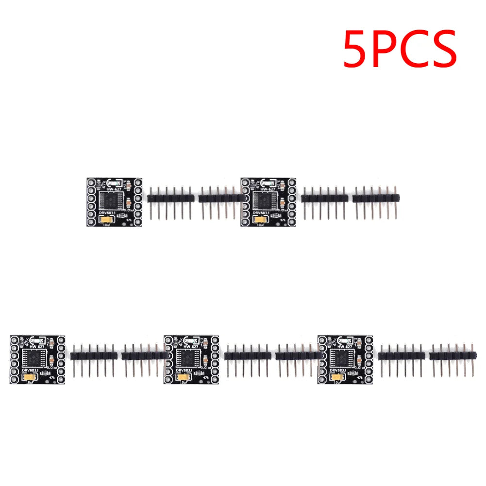 5-20PC DRV8833 Motor Drive Module Board 1.5A 3V-10V Single H-Bridge 6Pin Step Motor Overcurrent Protection DC Gear Motor Driver
