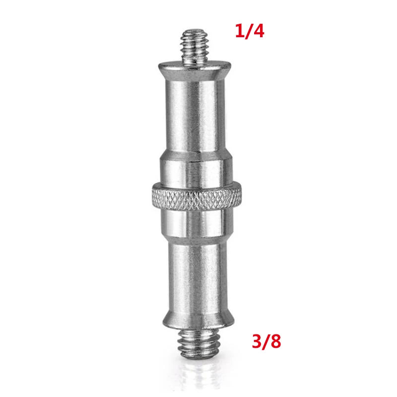 1/4 turn 3/8 socket stud male adapter metal camera screw photo hand tool umbrella flash tripod photo studio accessories