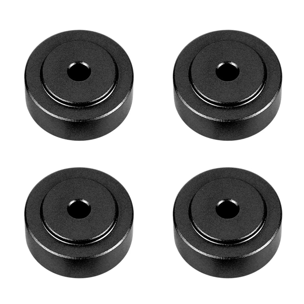 4PCS 20*8mm Aluminum Alloy Amplifier Feet Shock Absorber Amplifier Pads Feet