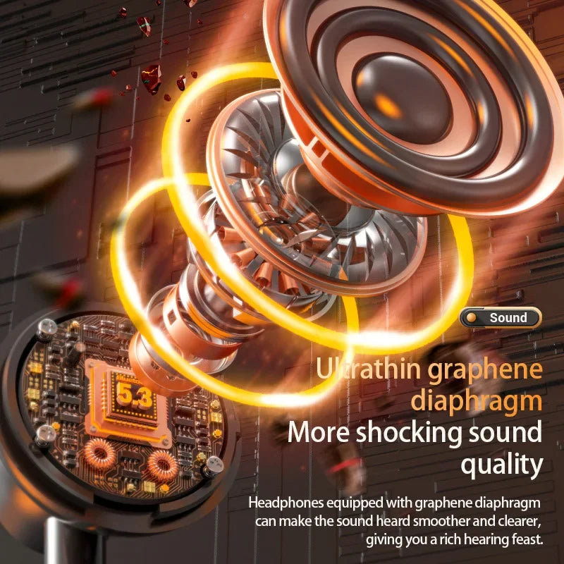 Auriculares inalámbricos de cuello Bluetooth con 500 horas de batería de larga duración con micrófono Auriculares deportivos para tarjeta TF