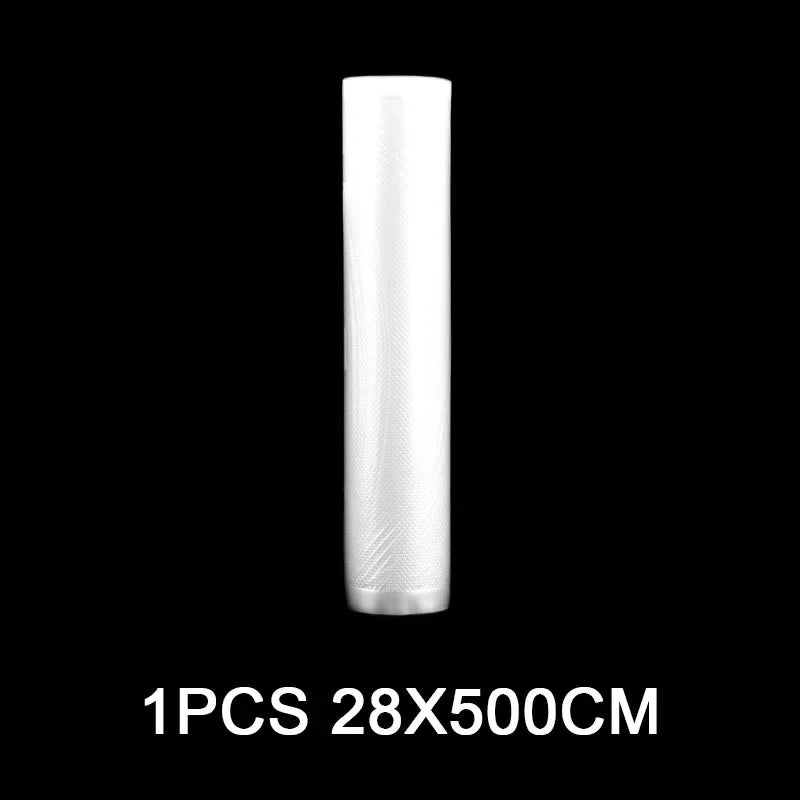 Food Sous Vide Vacuum Sealer Bags Double Sides Grain Meat Fruit Vegetable Storage Packaging Food Saver Bag 500cm Free Cutting