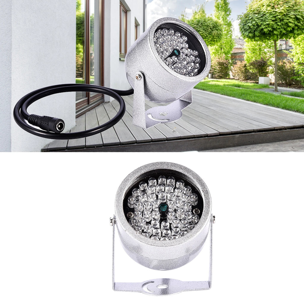 48 LED IR Illuminator Lights Waterproof Infrared Night Vision Light for Security CCTV Camera Camera Infrared Night CCTV IR Light