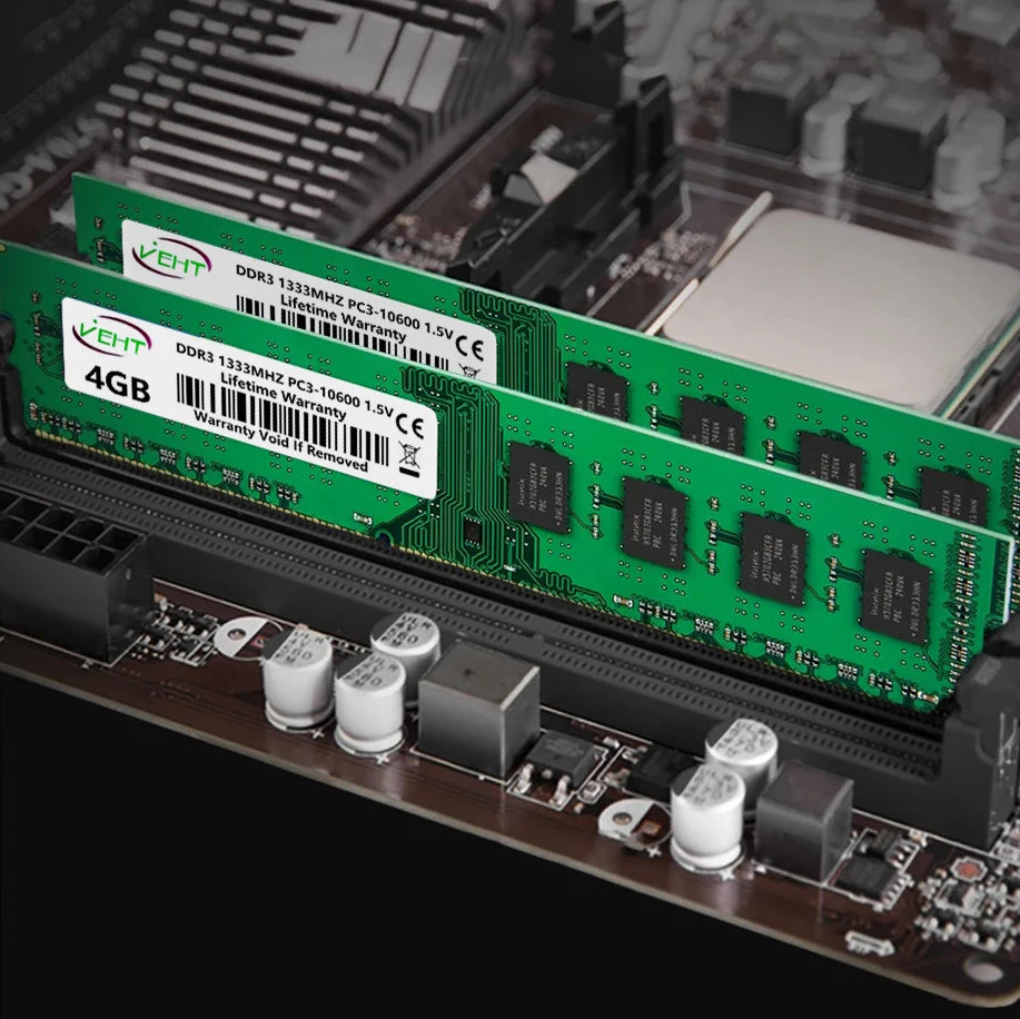 DDR2 DDR3 DDR4 4GB 8GB 16GB Desktop Memories Ram PC3 1.5V 8500 10600 12800 PC4 1.2V 2133 2400 2666Mhz Non-ECC DIMM Memory Ram