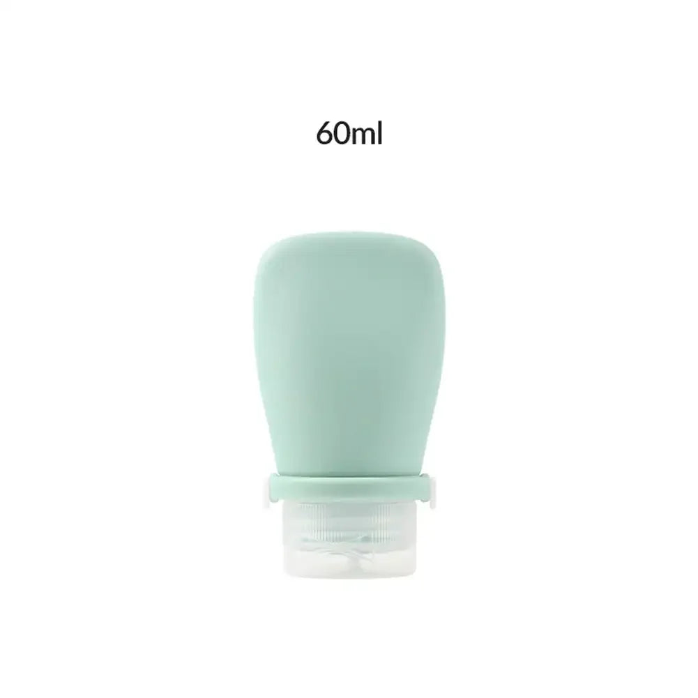 30/60/90ML Silicone Portable Travel Bottle Cosmetic Storage Refillable Lotion Bottle Leakproof Shampoo Container