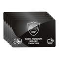5Pcs RFID Blocking Card Ultra Thin NFC Debit Credit Card Passport Protector RFID Card Blocker for Passport Case Purse
