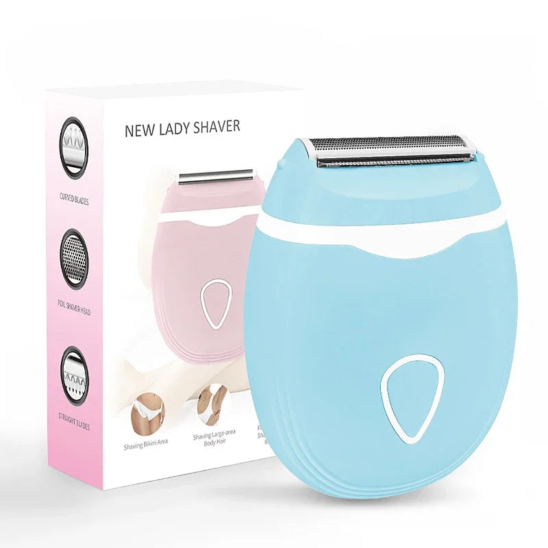 Electric Shaver For Women Electric Razor For Womens Bikini Legs Underarm Portable Trimmer Waterproof Without Black Spot SkinCare