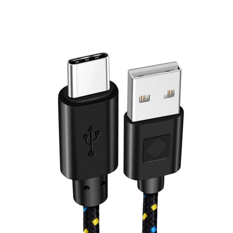 USB C Type C Cable Fast Charging 1m 2m 3m Charger for huawei p9 p10 p20 mate 10 pro lite samsung S9 S10 Plus s8 Note data cable