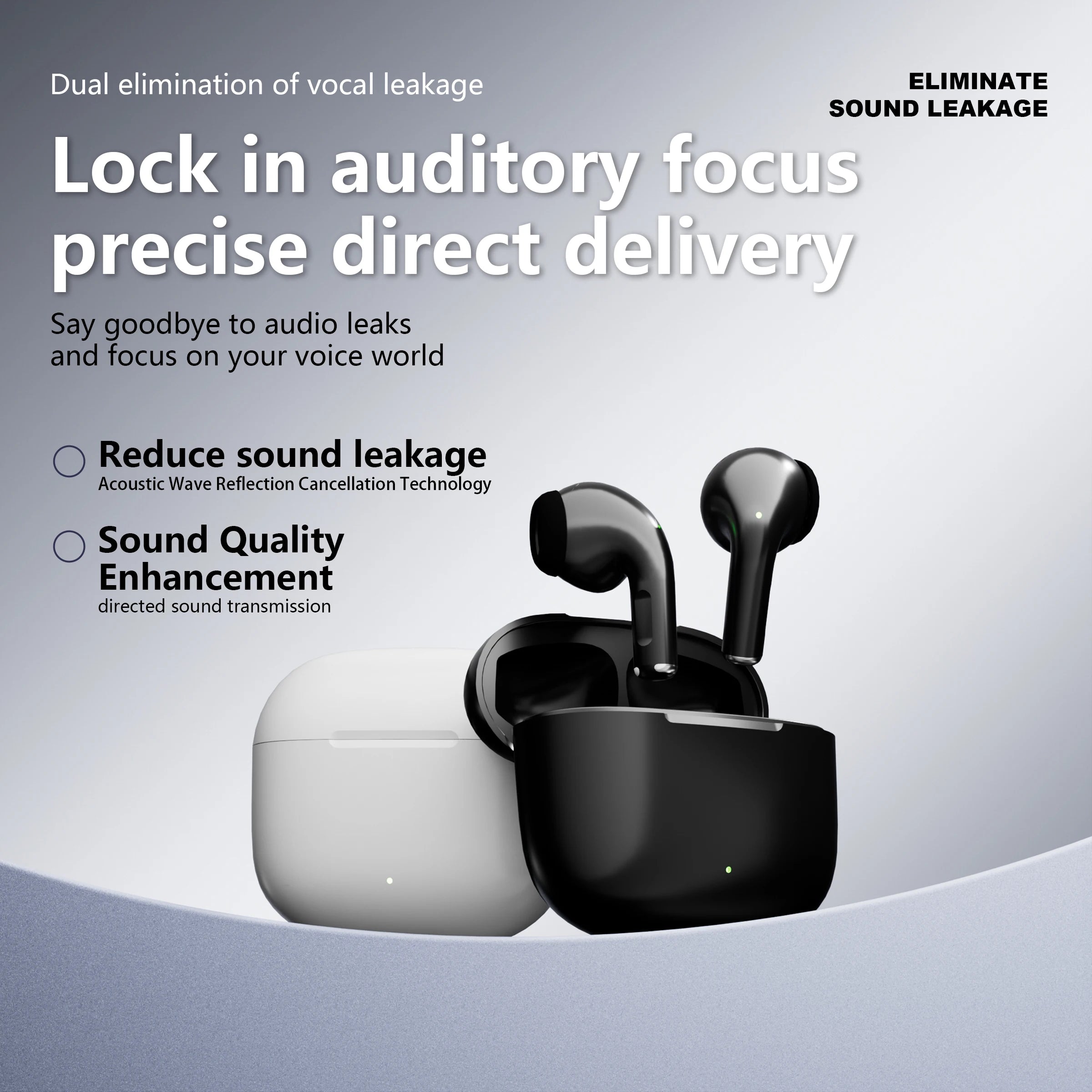 Original Bluetooth Wireless Earphone High-Quality Noise-Canceling TWS Gaming Earbuds Headphones With Multiple Devices