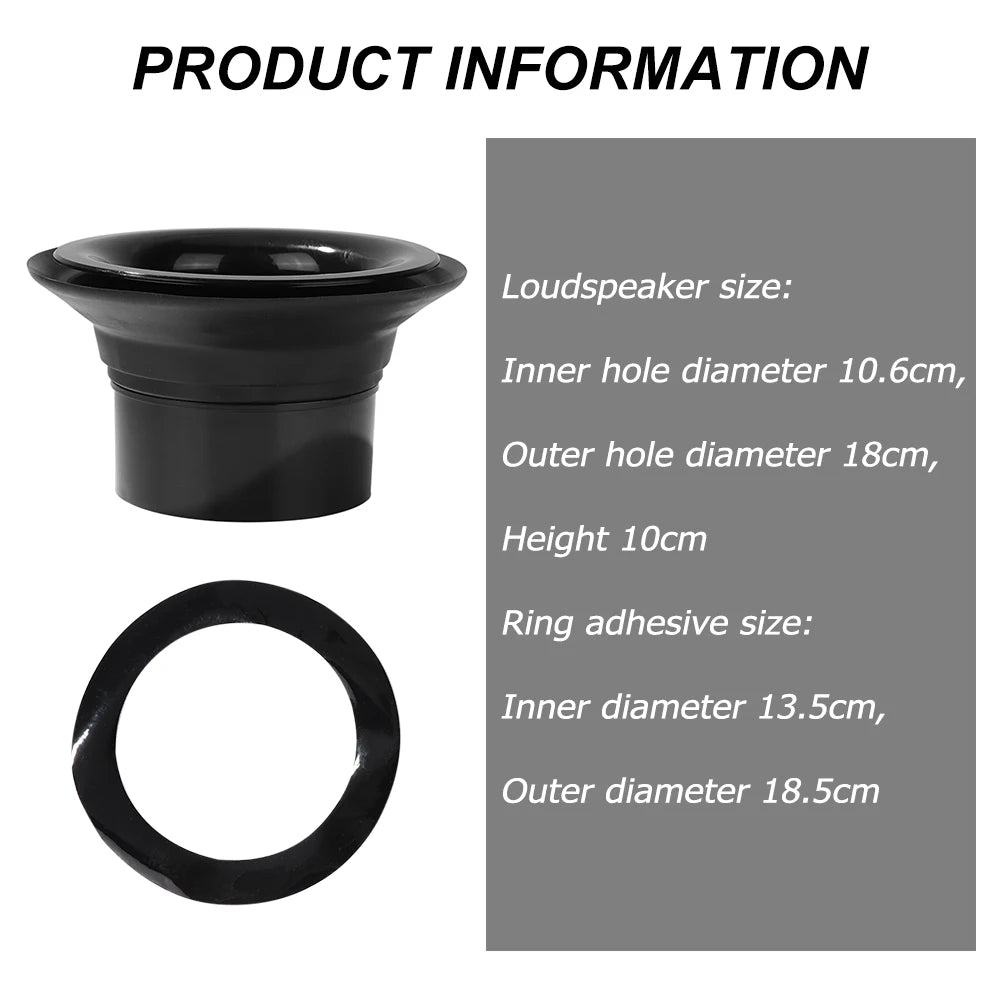 1/2PCS Bass Drum Enhancer Port Insert Enhancement Hole Drum Bottom Microphone Bass Voice Amplifier Kick Booster Drum Accessories