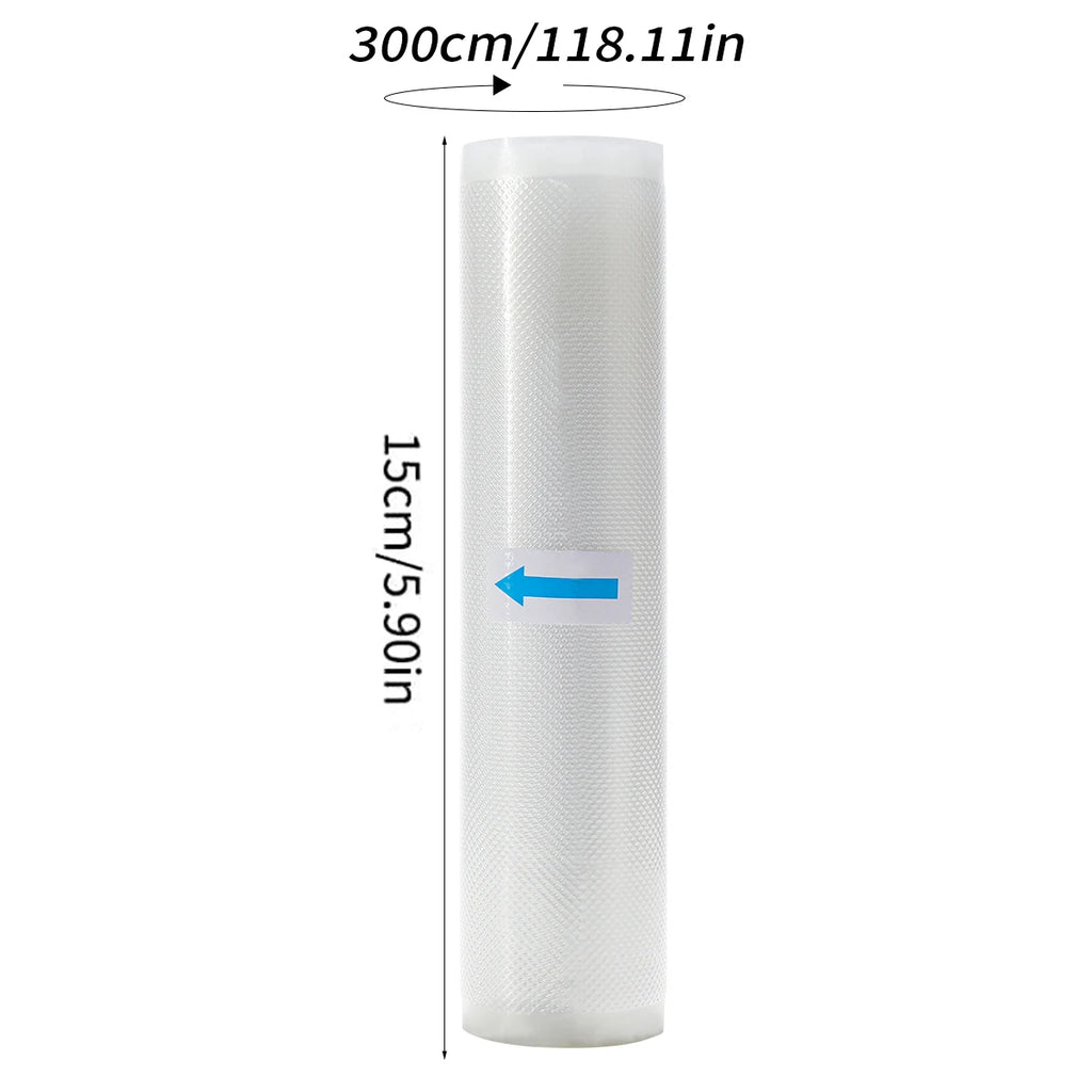 Vacuum Sealer Bags Rolls for Food Commercial Grade BPA Free Puncture Prevention Great for Sous Vide Cooking