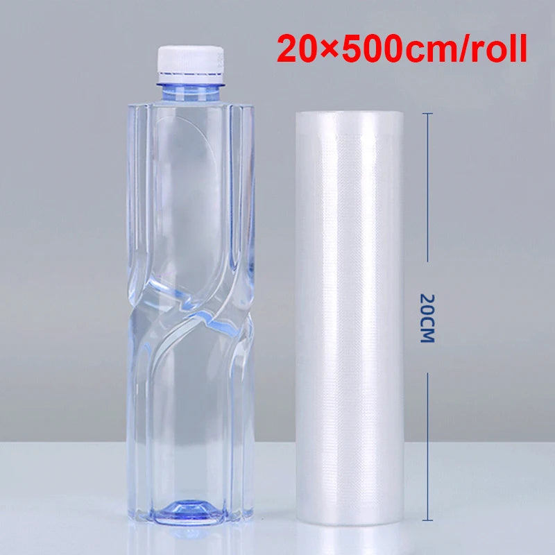Vacuum Bags 5 Sizes Food Storage Packaging Bags for Vacuum Sealer Bags Food Long Term Preservation Vacuum Sealing Packed Bags