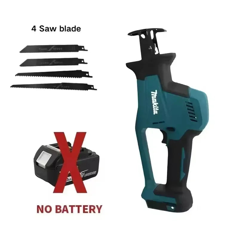 Makita Portable Cordless Power Tools of Various Models, Angle Grinders, Camping Lights, Horse Knives, Saws, Reciprocating Saws