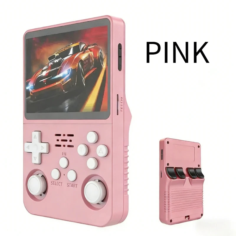 Linux System Open Source R36S Retro Handheld Video Game Console 3 5 Inch IPS Screen Portable Pocket Video Player 64GB 128GB Game