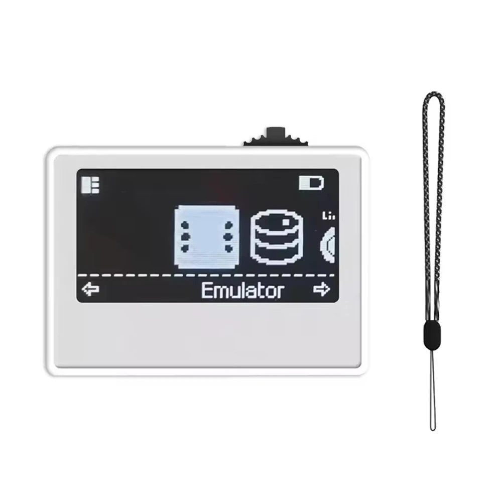 BSLIUFANG Smart NFC Emulator for AMB iNFC OLED HD Smart Emulator Accessory for Switch/Switch2 Simple Pixel Style System