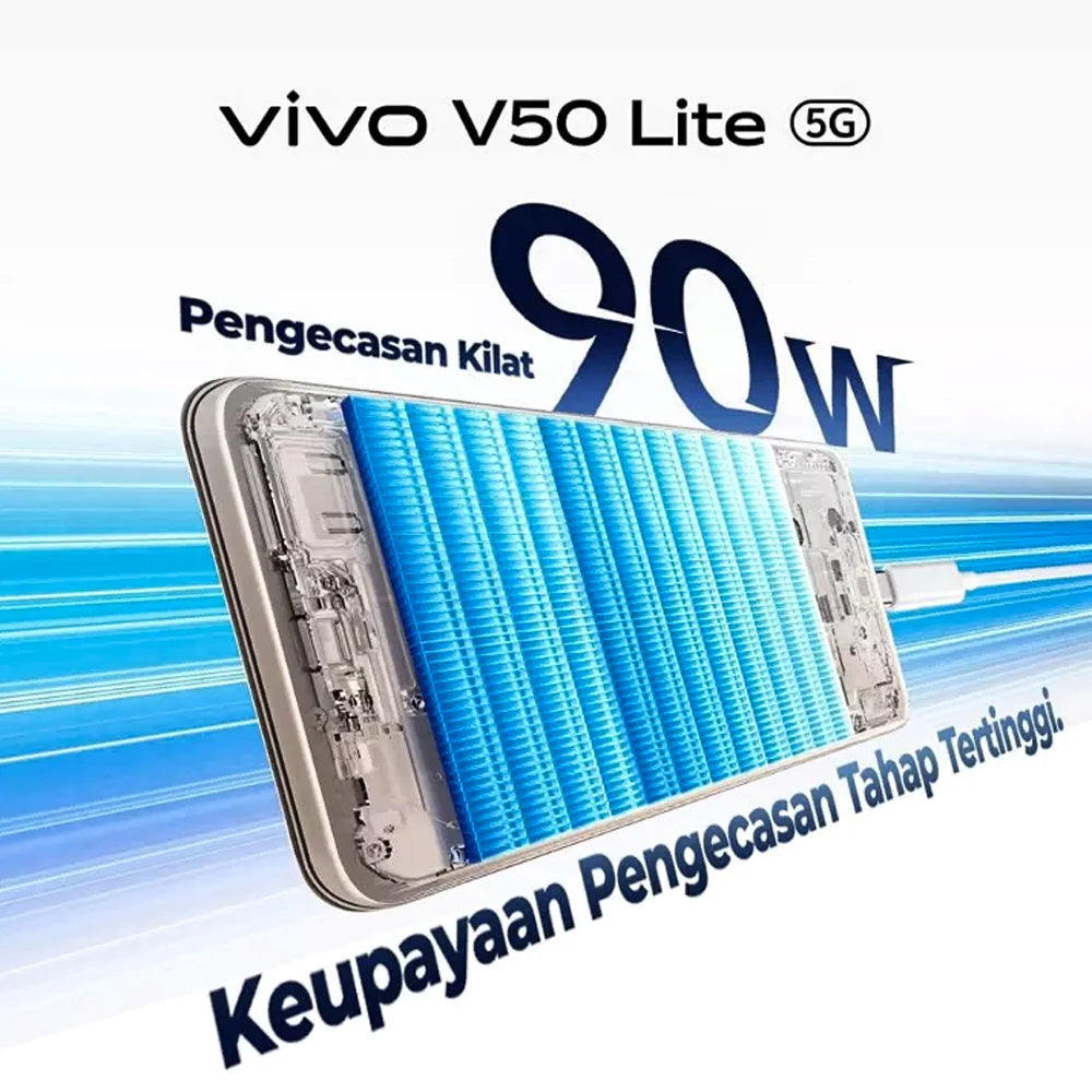 VIVO V50 Lite lightweight camera smartphone 5G/12GB+512GB larger capacity storage/6500mAh super battery life standby